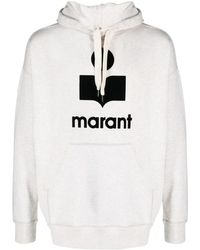Isabel Marant - 'Miley' Hoodie mit gefährterem Logo - Lyst