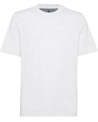 Brunello Cucinelli - Cotton Jersey Crew-Neck T-Shirt - Lyst