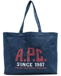 A.P.C. - Borsa Tote Diane Carpenter - Lyst