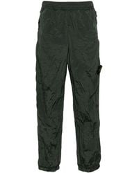 Stone Island - Compass-badge Shell Tapered Pants - Lyst
