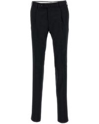 PT Torino - Pantalon Slim À Design Plissé - Lyst