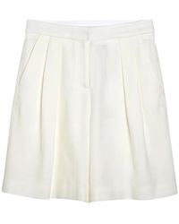Margaux Lonnberg - Straight-Leg Short Shorts - Lyst