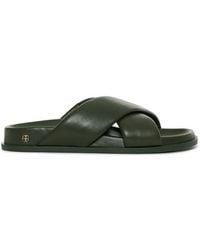 Anine Bing - Emi Crossover-Strap Sandals - Lyst