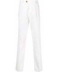 Brunello Cucinelli - Leisure Fit Cotton Trousers - Lyst