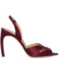 Victoria Beckham - Harlow Mask Heeled Sandals - Lyst