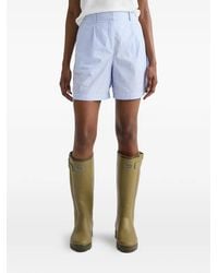 Twp - Henry St Gestreepte Shorts Met Patroon - Lyst
