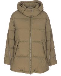 Herno - Wattierte Jacke mit abnehmbarer Kapuze - Lyst