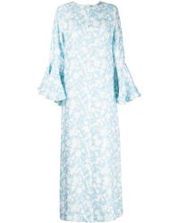 Bambah - Kaftan Mit Blumen-Print - Lyst