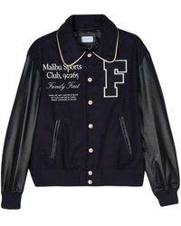 FAMILY FIRST - Logo-embroidered Bomber Jacket - Lyst