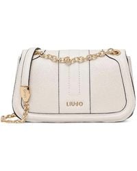 Liu Jo - Sac À Bandoulière Format Moyen À Plaque Logo - Lyst