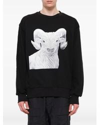 Juun.J - Ram Embroidered Sweatshirt - Lyst