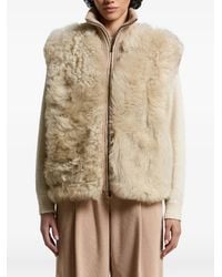 Peserico - Chunky-Knit Zip-Up Cardigan - Lyst