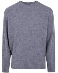 FILIPPO DE LAURENTIIS - Pull En Laine À Col Rond - Lyst