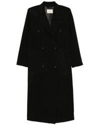Almada Label - Deja Double-Breasted Coat - Lyst