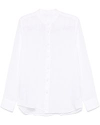 120% Lino - Linnen Overhemd - Lyst