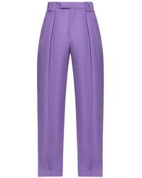 Versace - Creased Trousers - Lyst