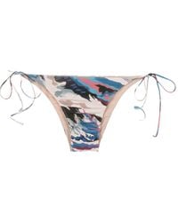 Clube Bossa - Aava Camouflage-Print Bikini Bottoms - Lyst