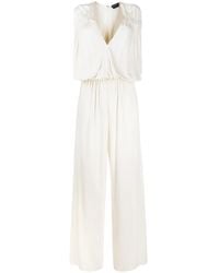 Tom Ford - Silk V-Neck Jumpsuit - Lyst
