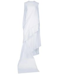 Jacquemus - Asymmetrisches Kleid Mit Rüschen - Lyst