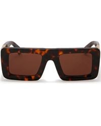 Off-White c/o Virgil Abloh - Arrows-Motif Tinted Sunglasses - Lyst