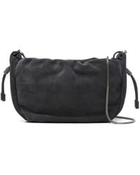 Brunello Cucinelli - Drawstring Chain-Strap Cross Body Bag - Lyst