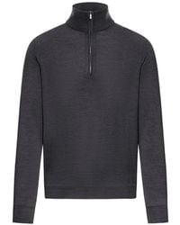 Zanone - Zip Roll-Neck Sweater - Lyst