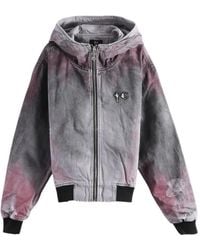 THUG CLUB - Three Riding Skull Vintage Hooded Jacket - Lyst