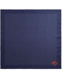 Polo Ralph Lauren - Nautical Polka-Dot Silk Scarf - Lyst