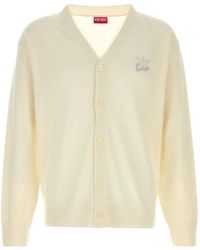KENZO - Double K Cardigan - Lyst