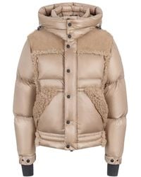 Moncler - Doudoune À Empiècements - Lyst