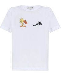 Munthe - X Looney Tunes Tweety Bird-Print T-Shirt - Lyst