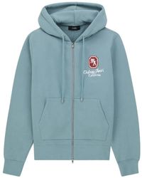 Amiri - Logo Zip-Up Hoodie - Lyst