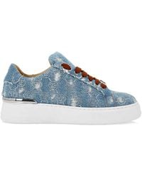 Philipp Plein - Monogram Strass Sneakers - Lyst