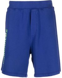 DSquared² - Shorts Met Logoprint - Lyst
