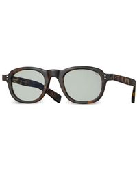 Eyevan 7285 - Lunettes De Soleil 372E À Monture Rectangulaire Effet Écaille De Tortue - Lyst