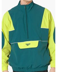 Reebok - Half-Zip Lightweight Jacket - Lyst
