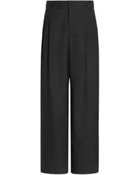 Dolce & Gabbana - Wool Panama Trousers - Lyst