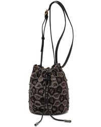 Maliparmi - Beaded-Embroidered Bucket Bag - Lyst
