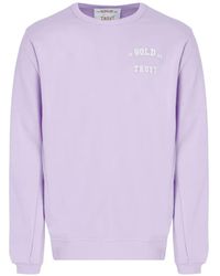 In Gold We Trust - The Slim 2.0 Logo-Print Sweater - Lyst