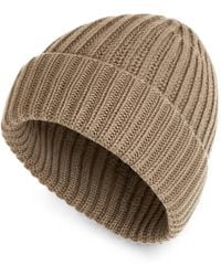 Malo - Ribbed-Knit Cashmere Beanie Hat - Lyst