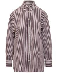 Isabel Marant - Fabriza Gestreept Button-Down Blouse - Lyst