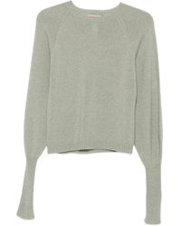 Twinset - Pullover Mit Raglanärmeln Aus Lurex-Strick - Lyst