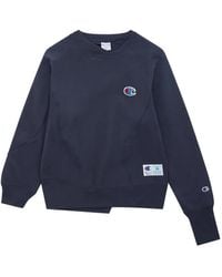 Undercover - X Champion Patchwork Crew-Neck Sweatshirt - Lyst