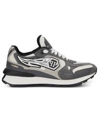 Philipp Plein - Baskets À Patch Logo - Lyst