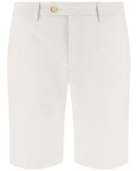 BOGGI - Elasticated-Waist Chino Shorts - Lyst