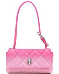 Marc Jacobs - The Quilted Ombré Leather Mini Dual Shoulder Bag - Lyst