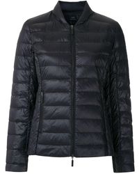 Armani Exchange - Zipped Padded Jacket - Lyst
