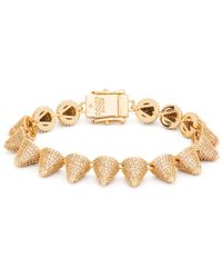 Eddie Borgo - Pavé Cone Bracelet - Lyst