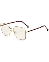 Carolina Herrera - Geometric-Frame Glasses - Lyst