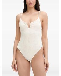 Rip Curl - Maillot De Bain Oasis À Dentelle Fleurie - Lyst